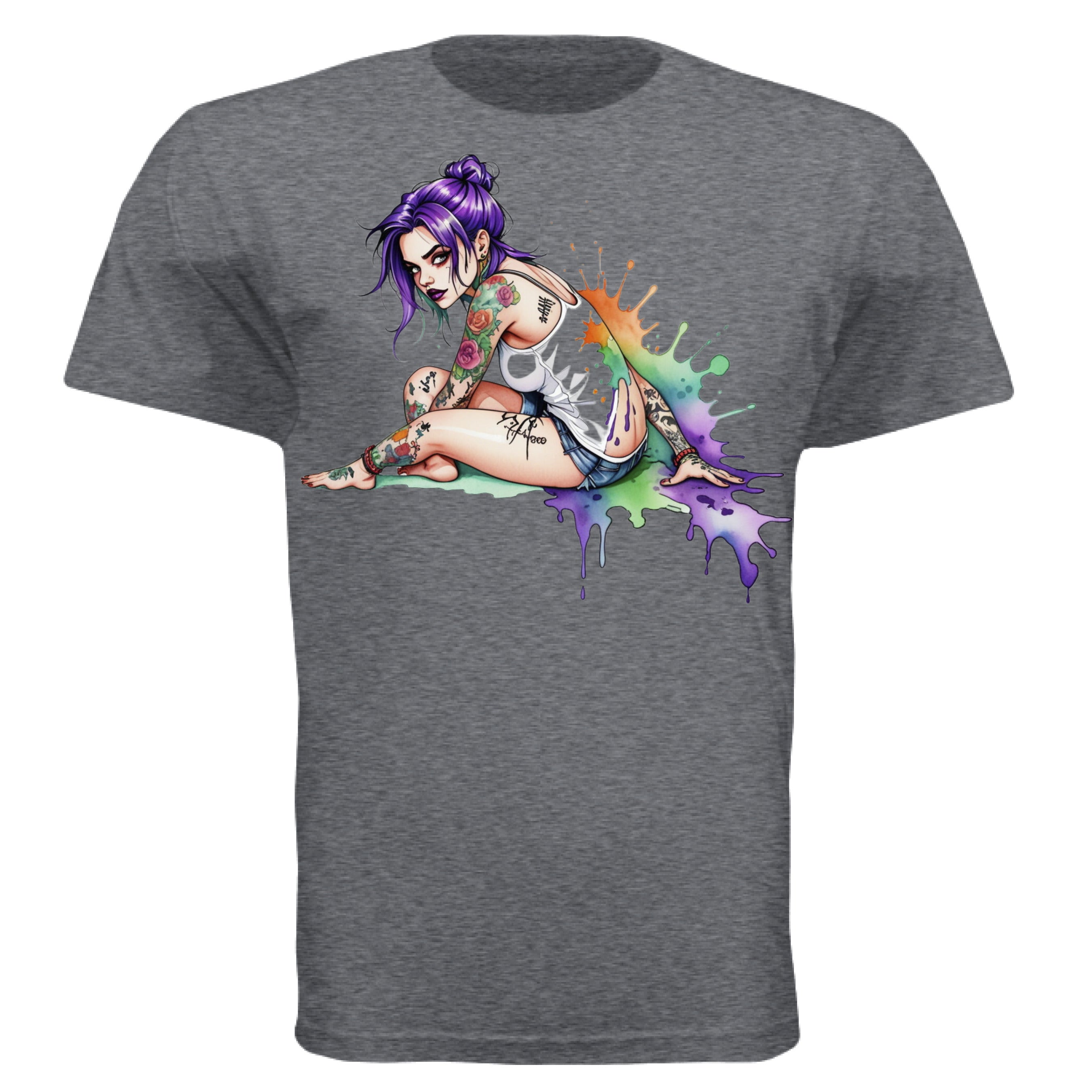 Dark Heather Grey - FRONT