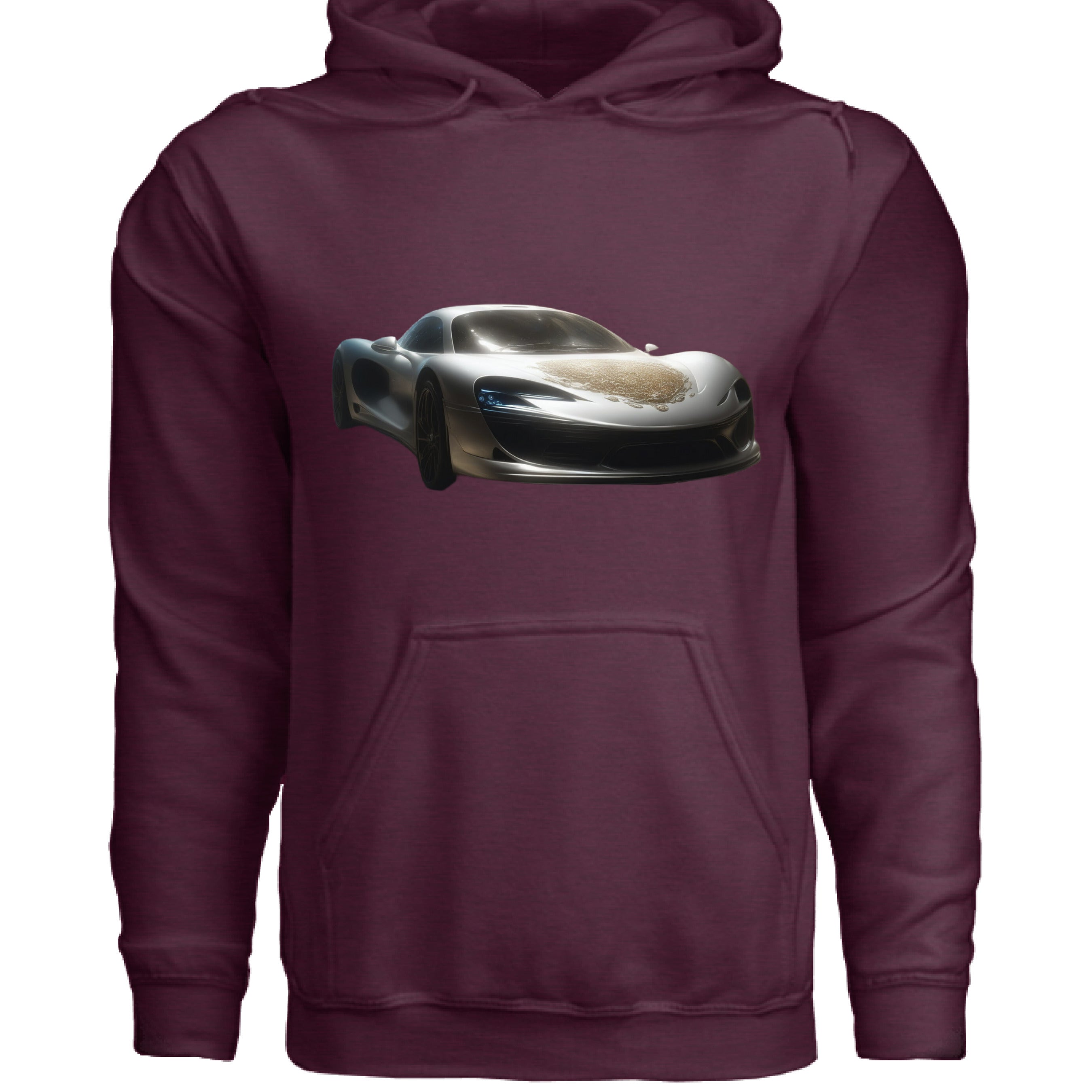 Heather Maroon - FRONT