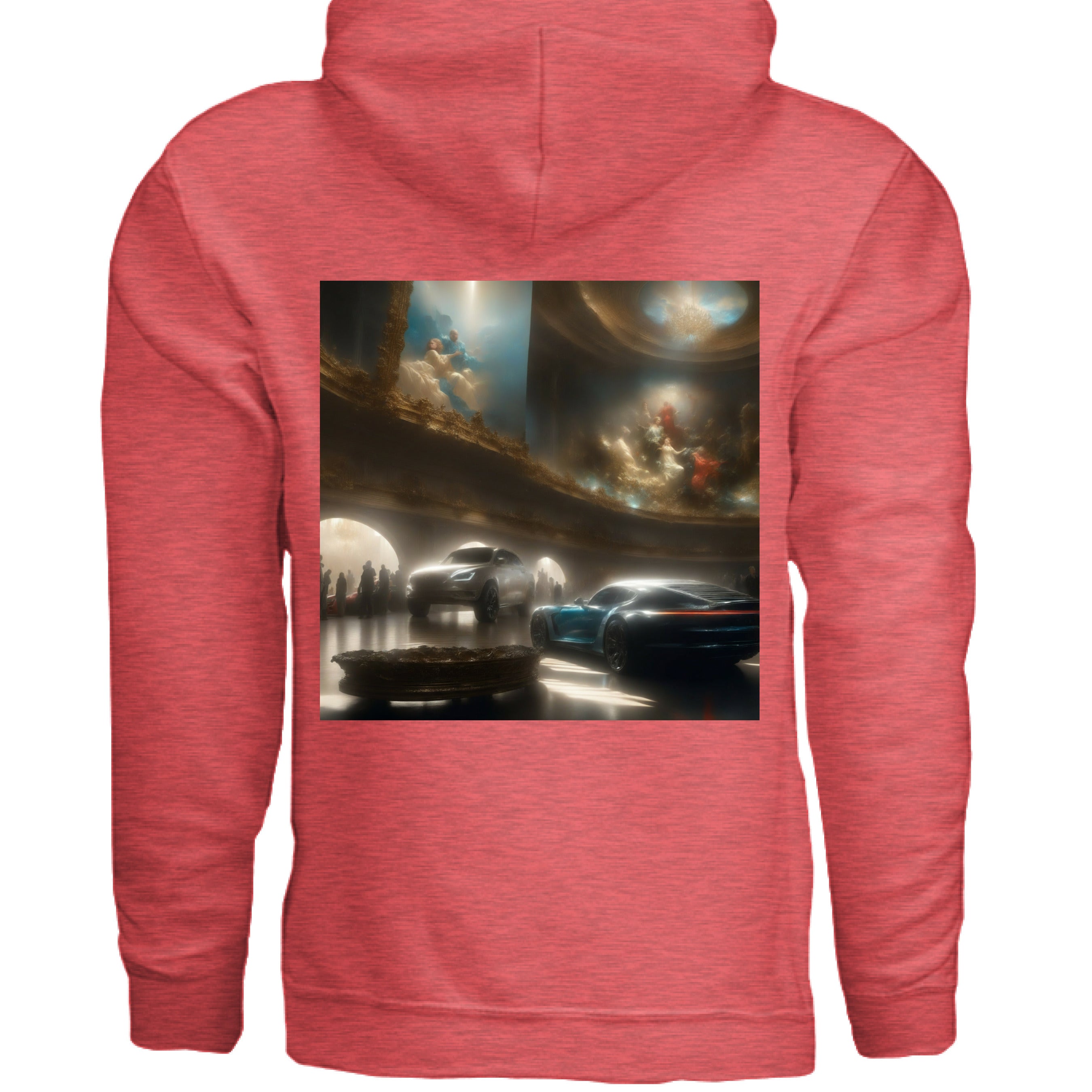 Retro Heather Coral - BACK