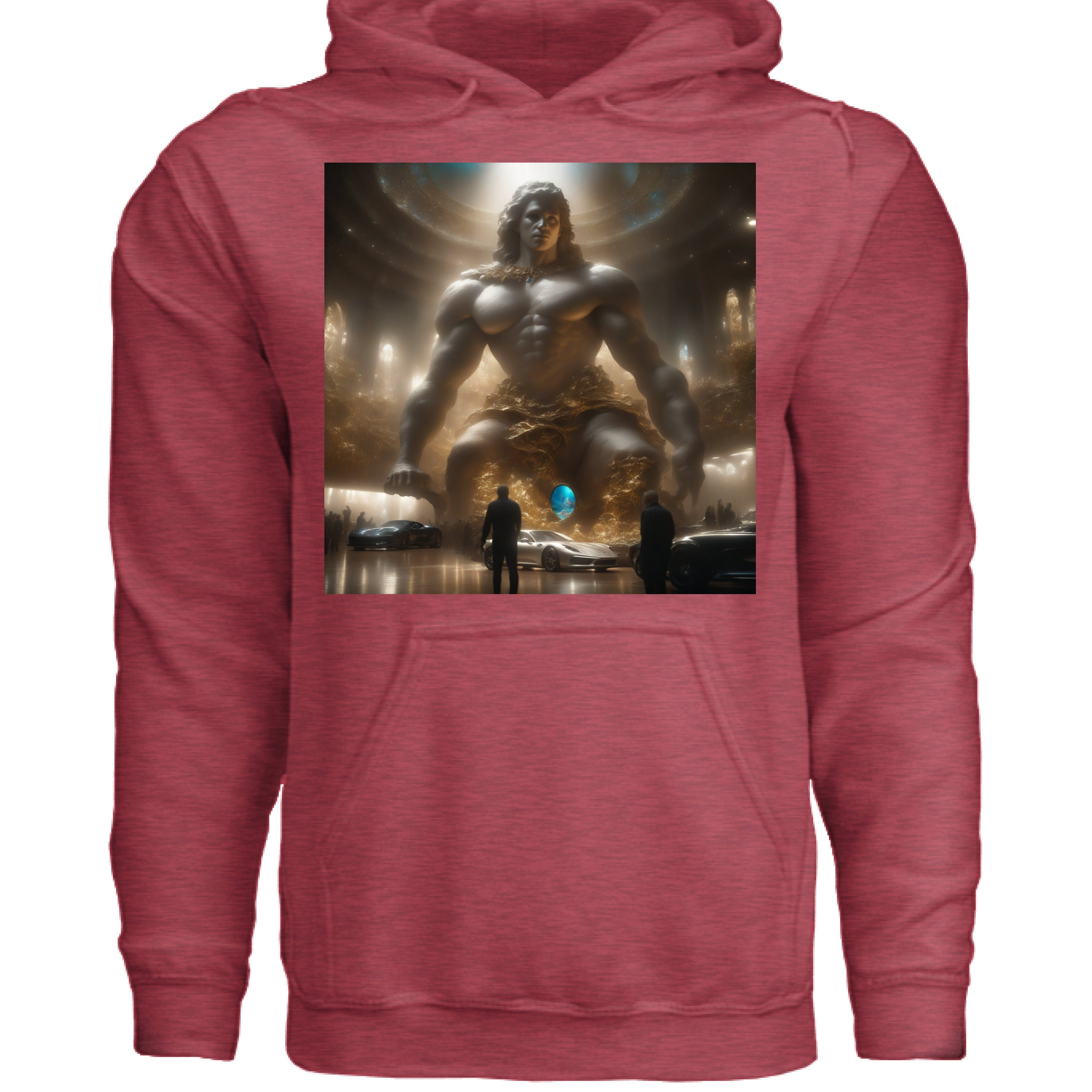 Heather Sport Scarlet Red - FRONT