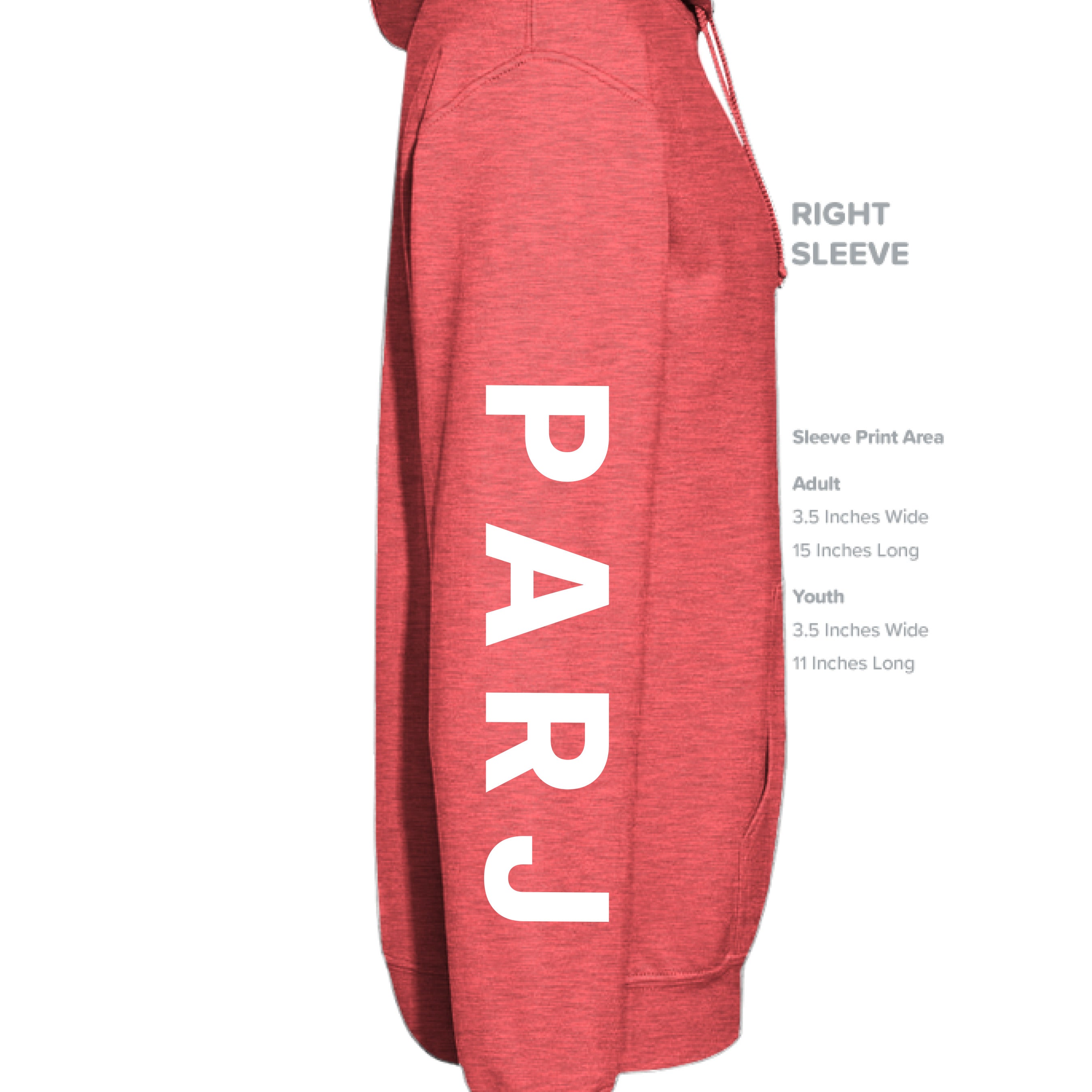 Retro Heather Coral - SLEEVE_RIGHT